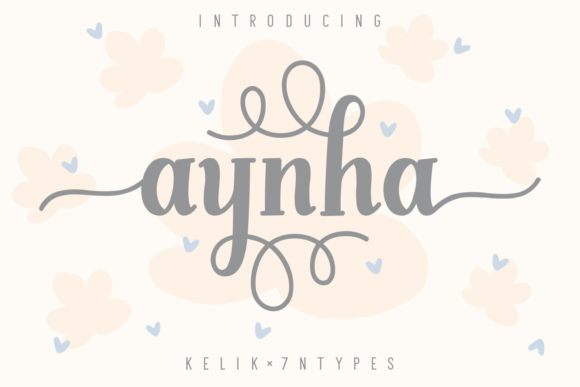 Aynha: A Handwritten Font for Editorial Design