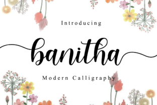 Banitha Font: Elevating Web Design with Handwritten Charm