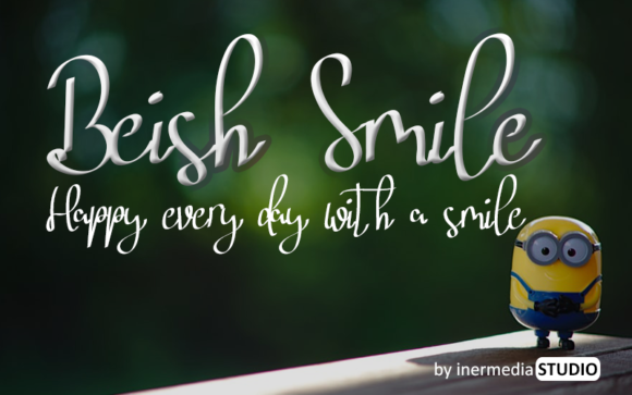 Beish Smile: A Handwritten Typeface for Editorial Joy