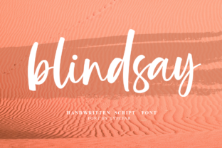 Blindsay Font: A Playful Typeface for Modern Web Design