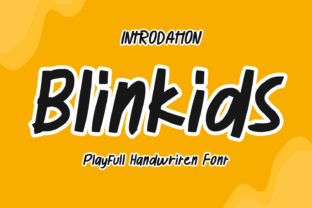 Blinkids: A Friendly Handwritten Typeface for Editors