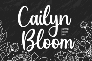 Cailyn Bloom: A Script Font for Campaigns