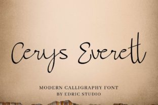 Cerys Everett: The Handwritten Font for Modern Brands