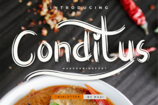 Conditus: A Handwritten Font for Clear Campaigns