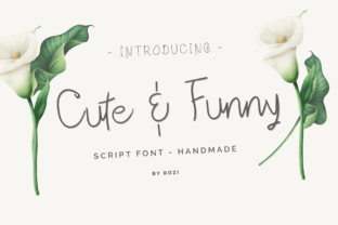 Cute Funny: A Handwritten Typeface for Editorial Charm