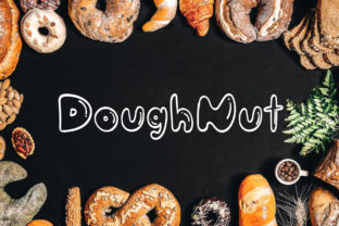 Doughnut Font: A Playful Typeface for Editorial Design