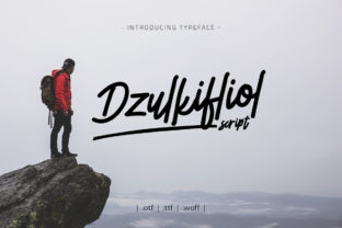 Dzulkifliol: The Handwritten Typeface That Elevates Brand Identity