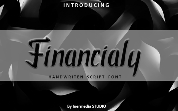 Financialy: A Handwritten Font for Modern Web Design