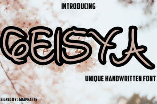 Geisya Font: A Designer’s Guide to Handwritten Branding