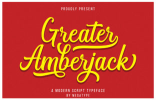 Greater Amberjack: A Handwritten Font for Branding