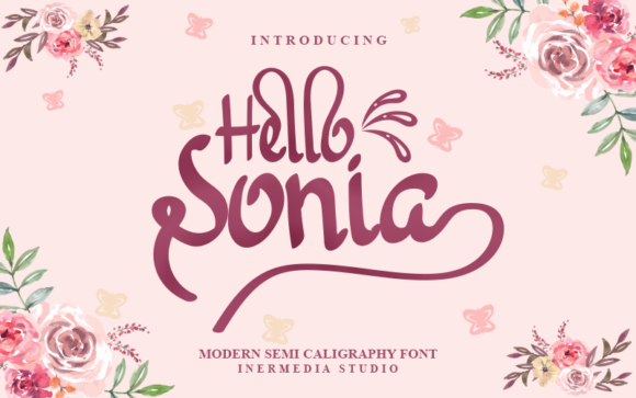 Hello Sonia: A Handwritten Font for Elegant Branding