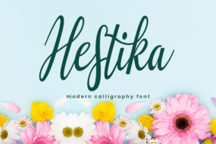 Hestika: A Handwritten Font for Brand Identity