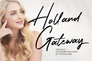 Holland Gateway Font: Elegant Script for Branding