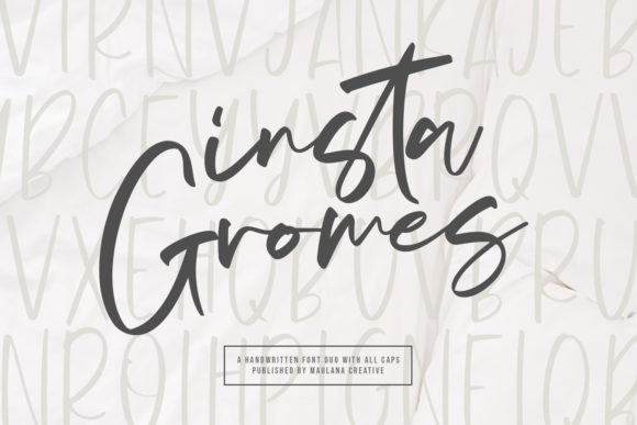 Insta Gromes Font Review for Web Designers