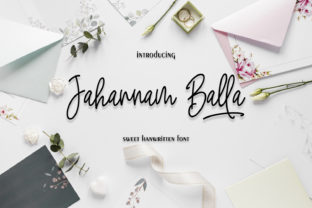 Jahannam Balla: A Soft Script Font for Modern Branding