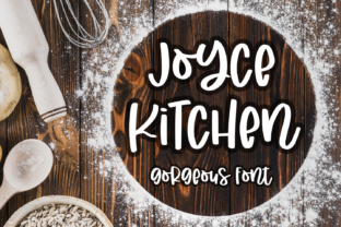 Joyce Kitchen: A Handwritten Font for Branding