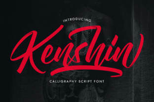 Kenshin: A Handwritten Font for Polished Brands