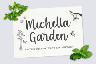 Michella Garden: A Script Font for Editorial Design