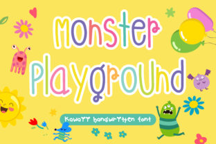 Monster Playground Font for Crafters