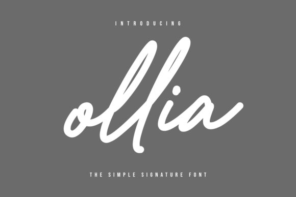 Ollia: The Handwritten Font for Scroll-Stopping Brand Content