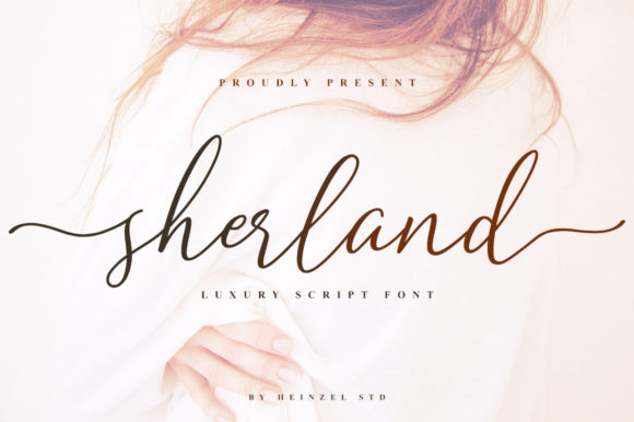 Sherland: A Premium Script Font for Web Design