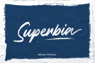 Superbia: A Playful Script Font for Editorial Design