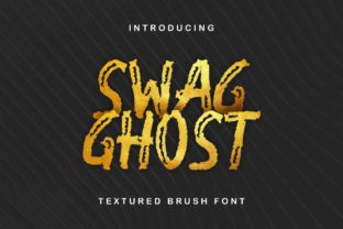 Swag Ghost: A Bold Handwritten Font for Web Design