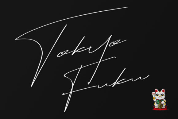 Tokyo Fuku Font: Elegant Script for Branding