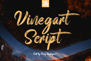 Vinegart: A Handwritten Font for Editorial Elegance